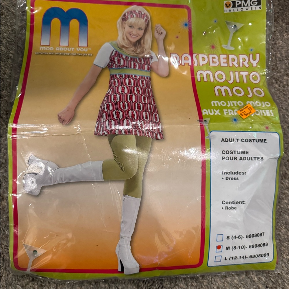 Raspberry Mojito Costume